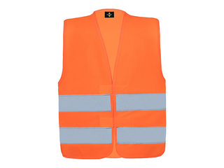 Reflective vest, children's, size XS, 4-6 years, orange