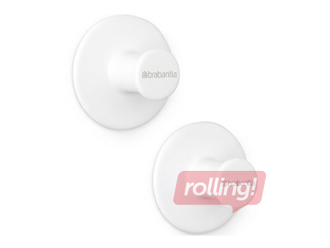 Hook set Brabantia, white, 2 pcs.