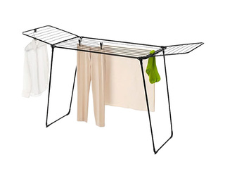 Drying rack Brabantia, for laundry, steel, black