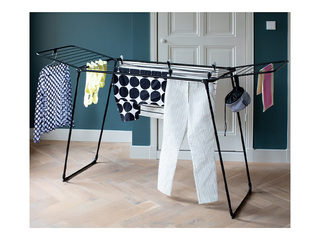 Drying rack Brabantia, for laundry, steel, black