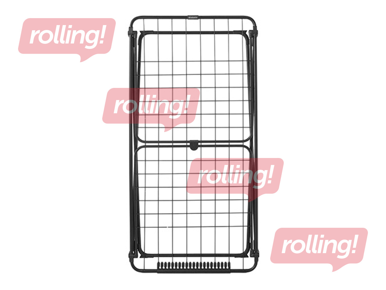 Pesukuivatusrest Brabantia, terasest, must