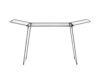 Сушилка для белья Brabantia, стальная, черная