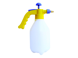 Pressure sprayer, with pump, yellow, blue, 2l