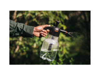 Распылитель давления Fiskars, с насосом, чёрный, оранжевый, 1.8л