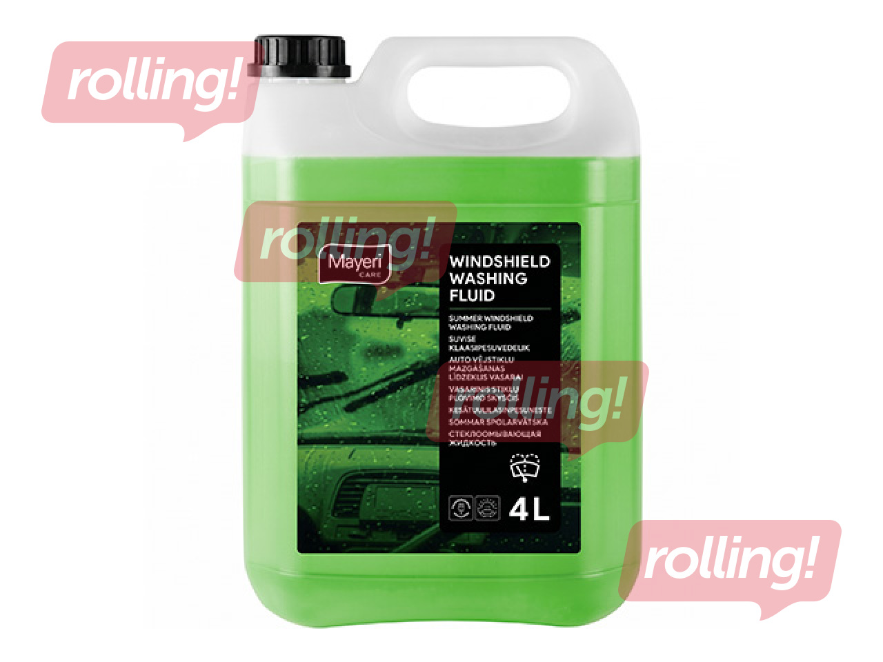 Klaasipesuvedelik Mayeri, suvine, 4l