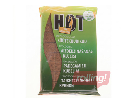 Firelighting cubes Hot, 32 pcs.