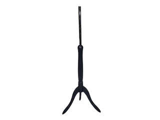 Mannequin stand, wooden, black