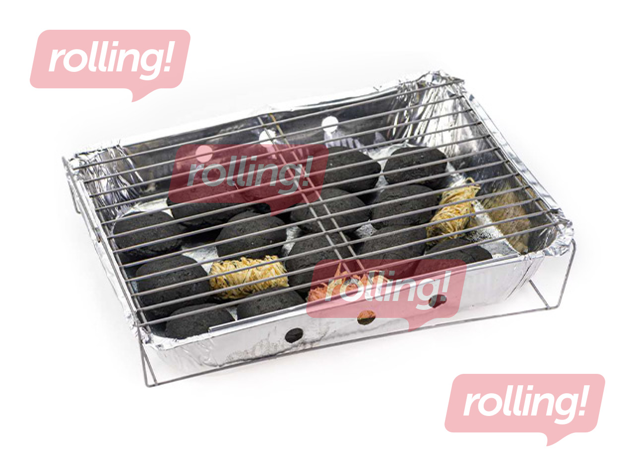 Söegrill Pro Flame Expert, ühekordne, 31.5x25.5x6.2cm