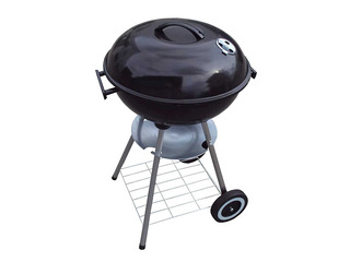 Söegrill Flammifera, ratastega, must, Ø44cm