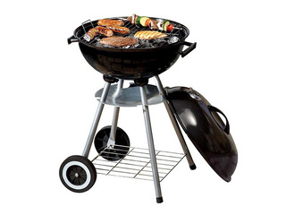 Söegrill Flammifera, ratastega, must, Ø44cm