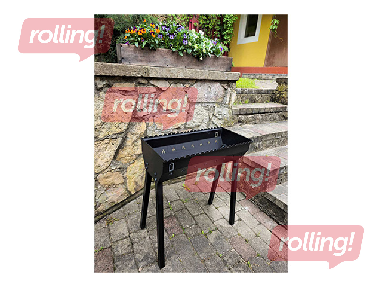 Söegrill Abas Smokehouse, 62x29.5x71cm