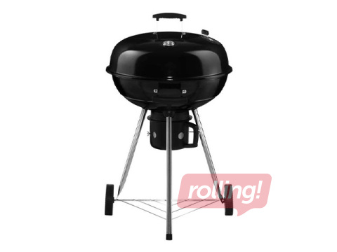 Söegrill Mustang Basic 57, must, ratastega, Ø59cm