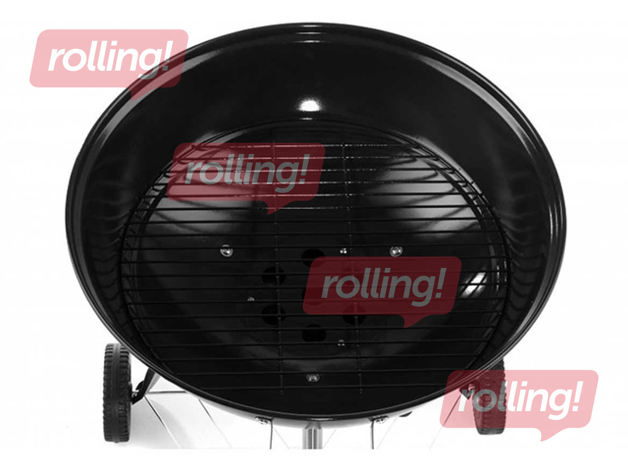 Söegrill Mustang Basic 57, must, ratastega, Ø59cm