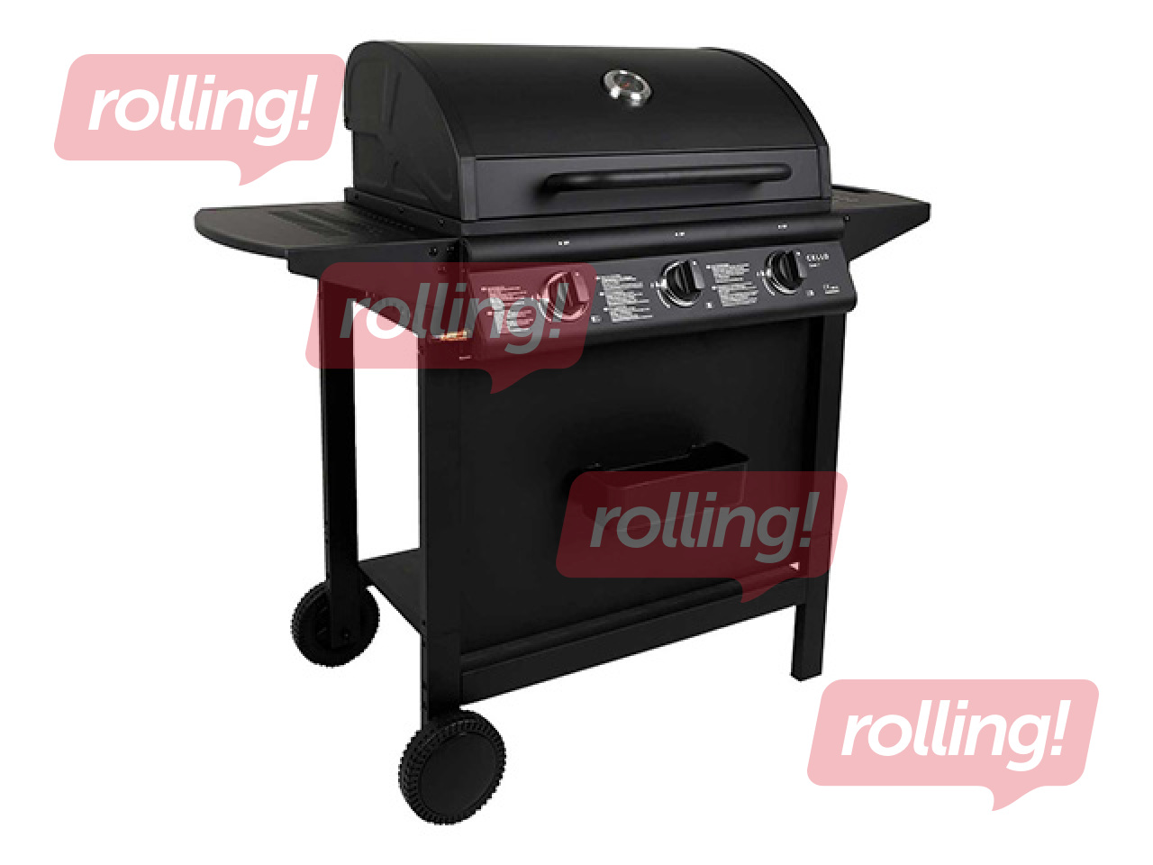 Gaasigrill Cello Gesto 3, 2 põletiga, 52x119x106cm