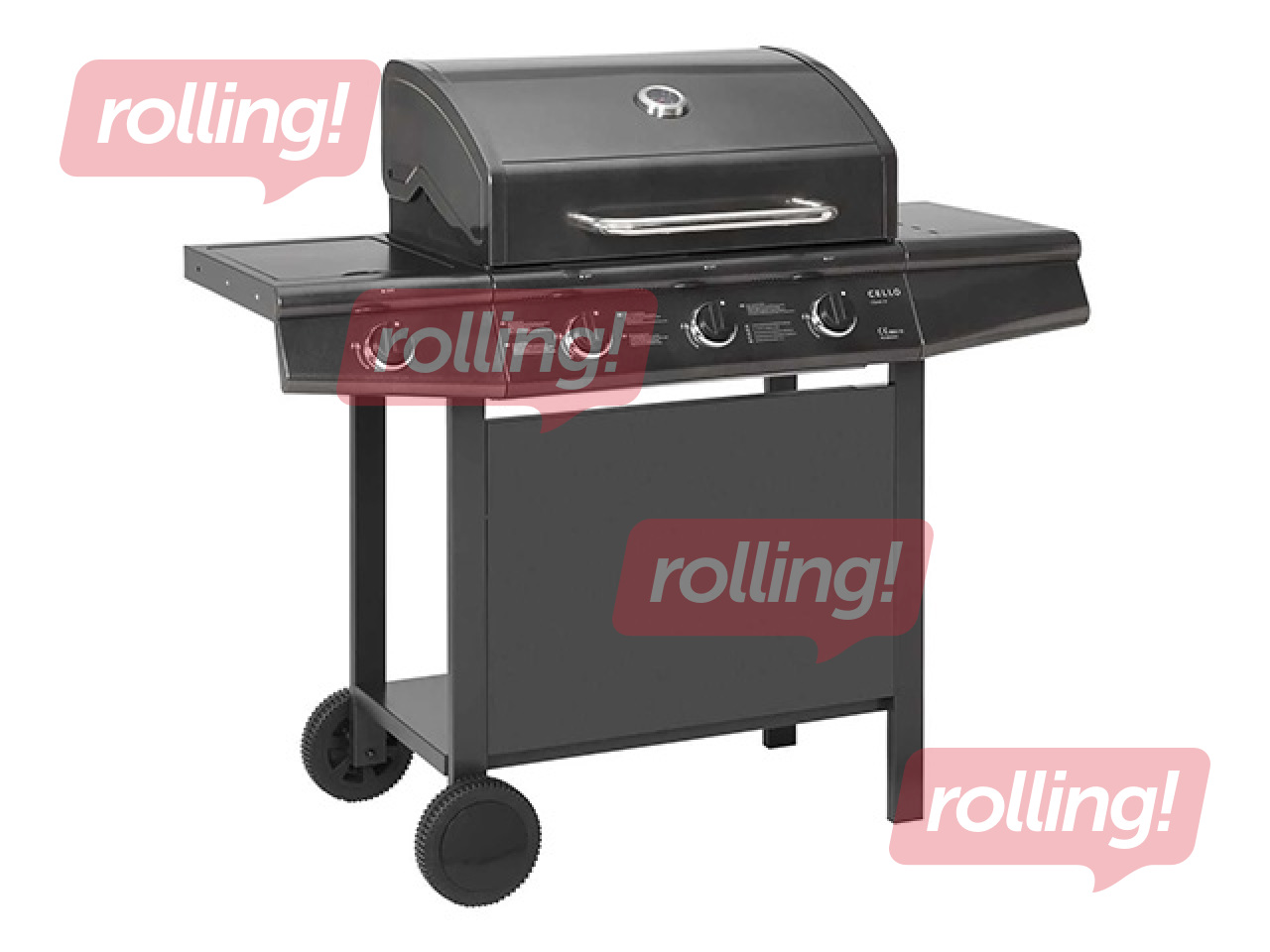 Gaasigrill Cello Classic 3i, 3 põletiga, 52x132x115cm