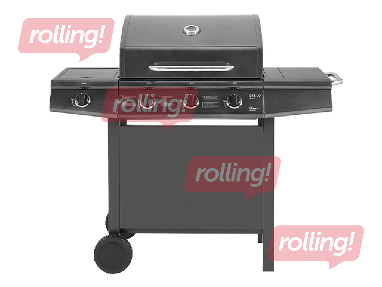 Gaasigrill Cello Classic 3i, 3 põletiga, 52x132x115cm