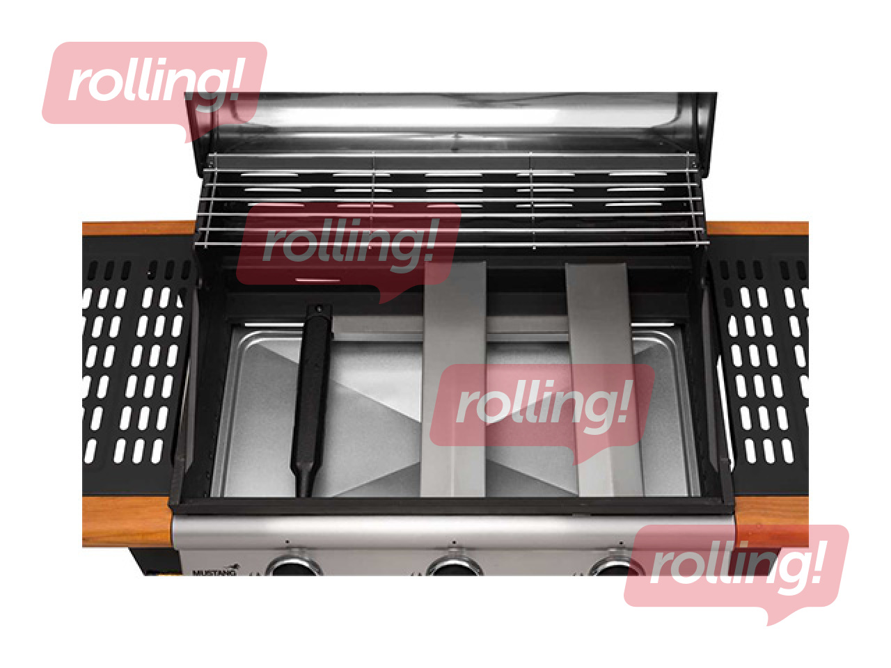 Gaasigrill Mustang Greenville 3, 3 põletiga, 56x130x106cm