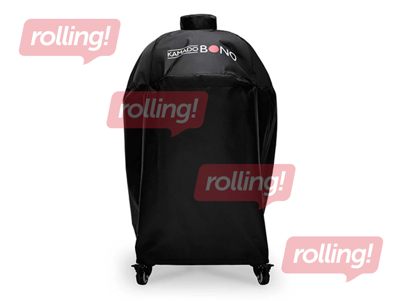 Söegrill Kamado Bono Media, must, ratastega, Ø52cm