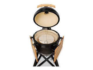 Söegrill Kamado Bono Media, must, ratastega, Ø52cm