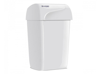 Waste bin Lucart Identity, white, 43l