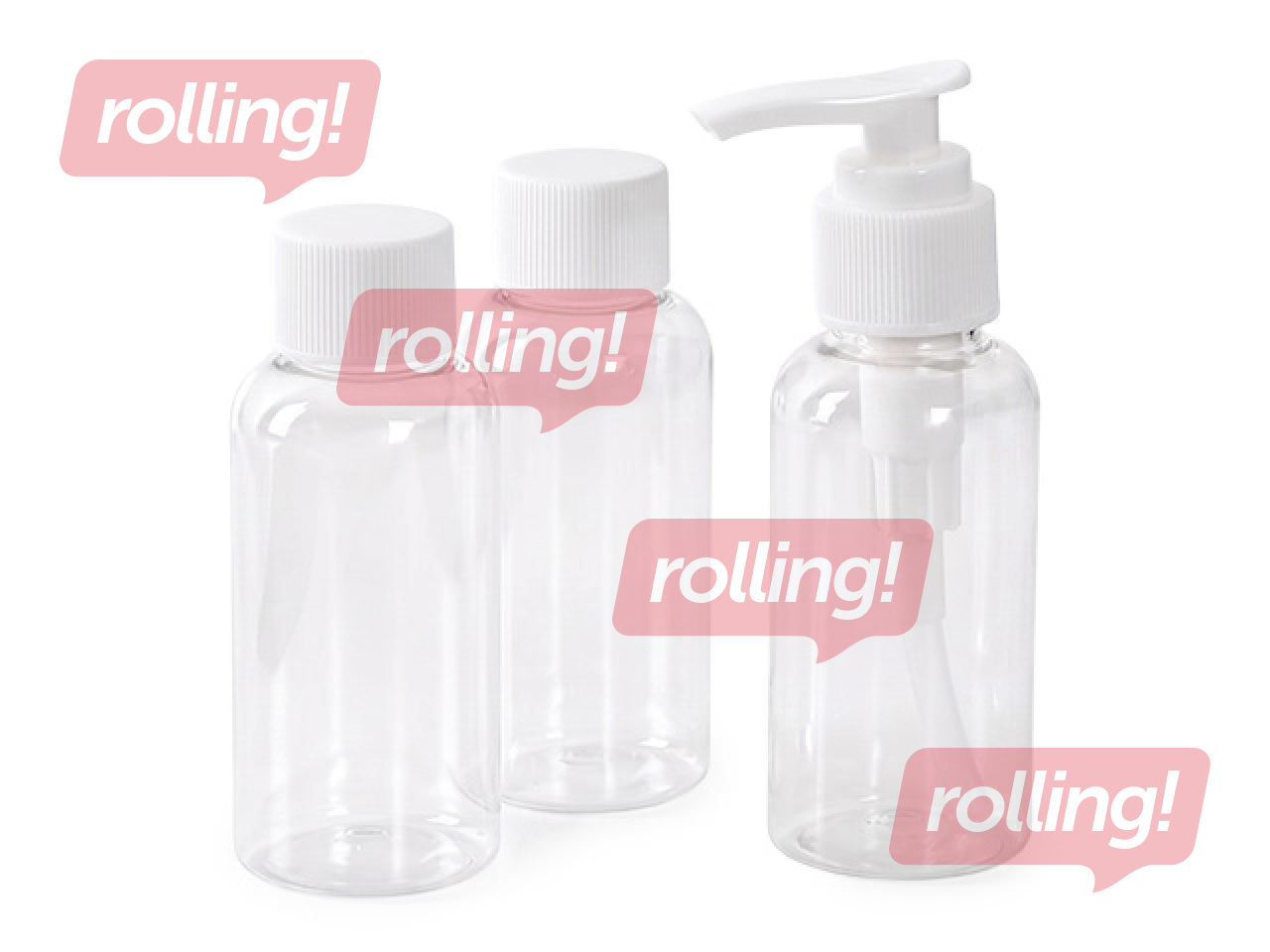 Travel bottle set Toro, 3 pcs.