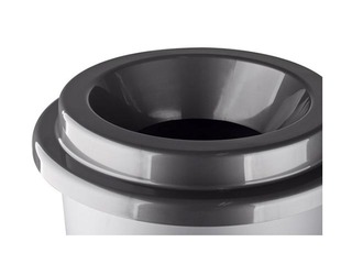 Garbage can, gray, 50 l