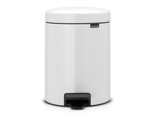 Pedal bin NewIcon, white, 5l