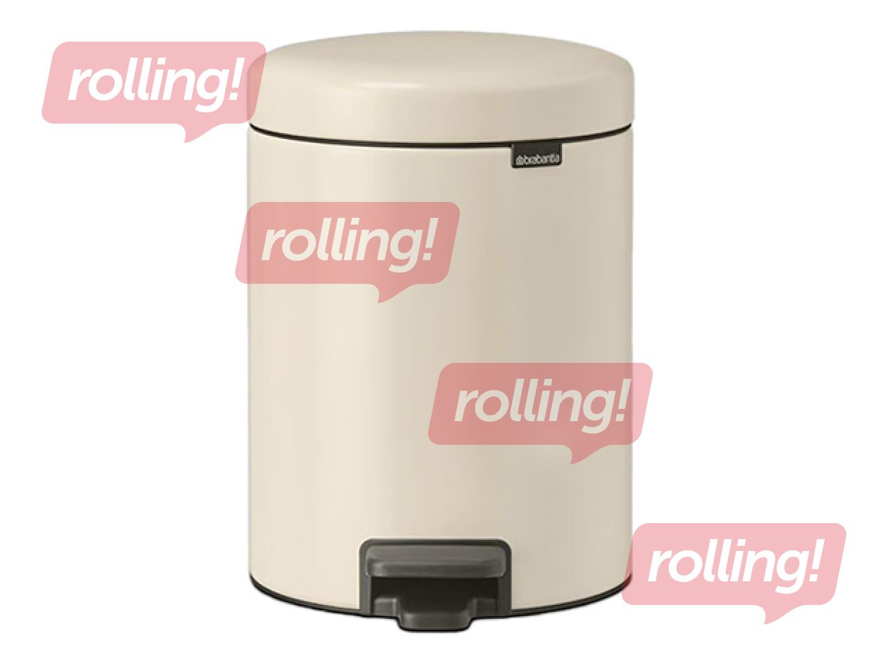 Pedal bin Brabantia, NewIcon, soft beige, 5l