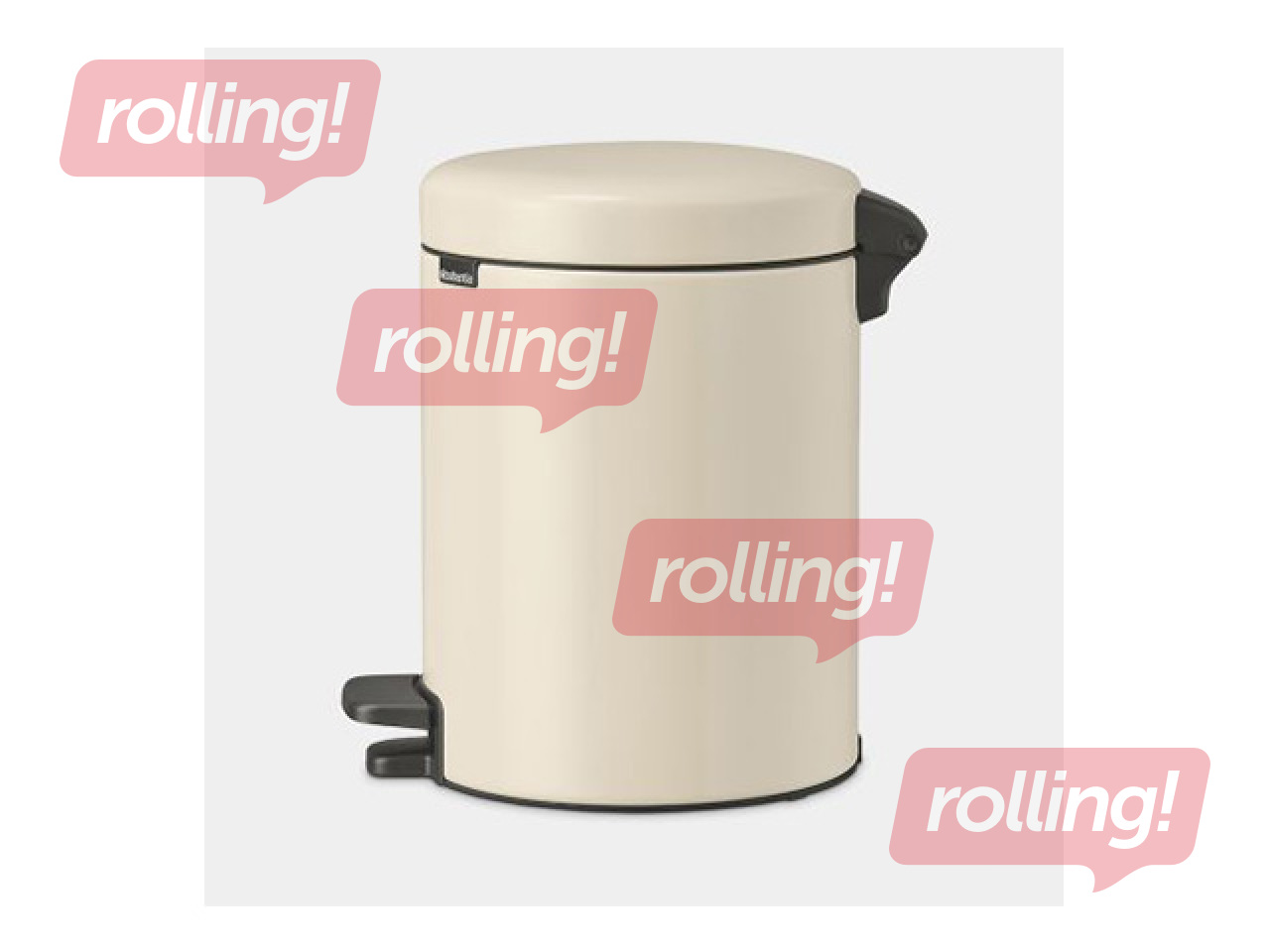Pedal bin Brabantia, NewIcon, soft beige, 5l
