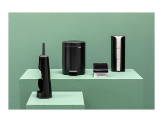 Pedal bin NewIcon, matte black, 5l
