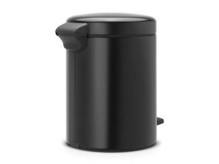 Pedal bin NewIcon, matte black, 5l