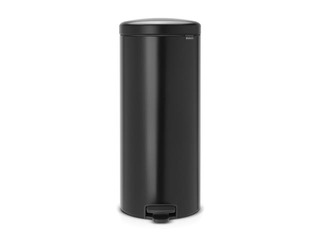 Pedal bin NewIcon, matt black, 30l
