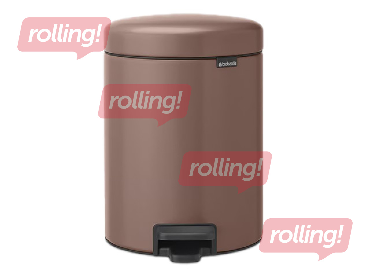 Pedaaliga prügikast Brabantia, NewIcon, satiinjaspruun, 5l