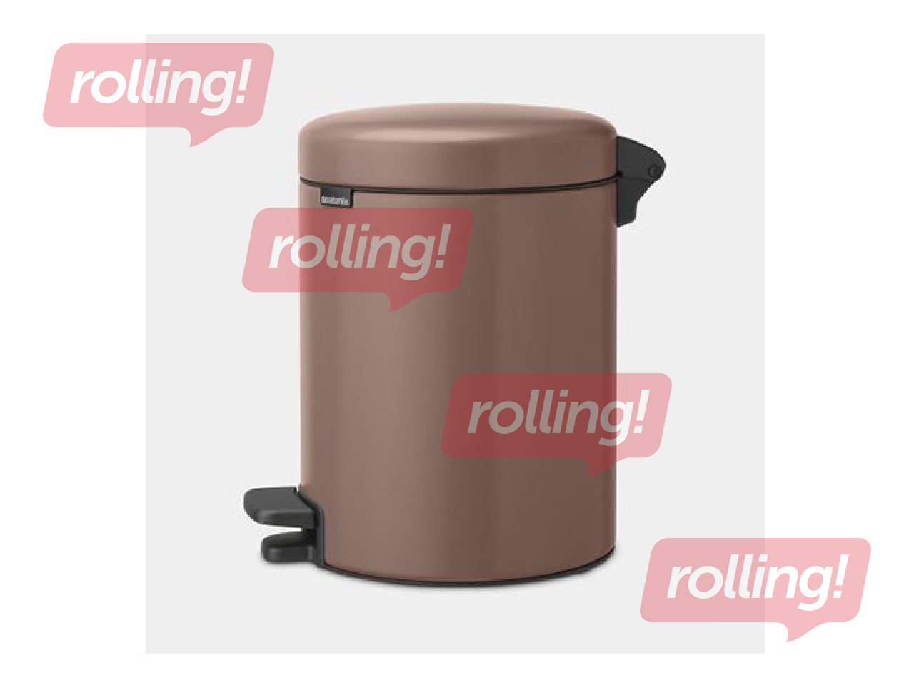 Pedaaliga prügikast Brabantia, NewIcon, satiinjaspruun, 5l