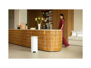 Pedal bin Brabantia, NewIcon, white, 30l
