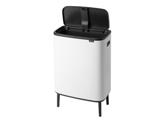 Atkritumu tvertne Brabantia, Bo Touch, balta, 60l