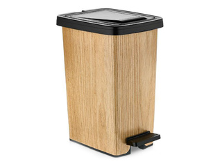 Мусорное ведро с педалью Slim Ozer, под дерево, 25л