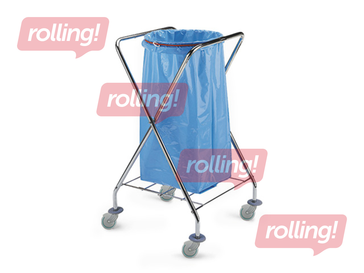 Trash bag holder Dust, for 120l bags
