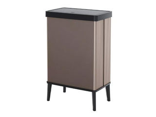 Waste bin Curver, Verto High, pearl pink, with legs, 54l