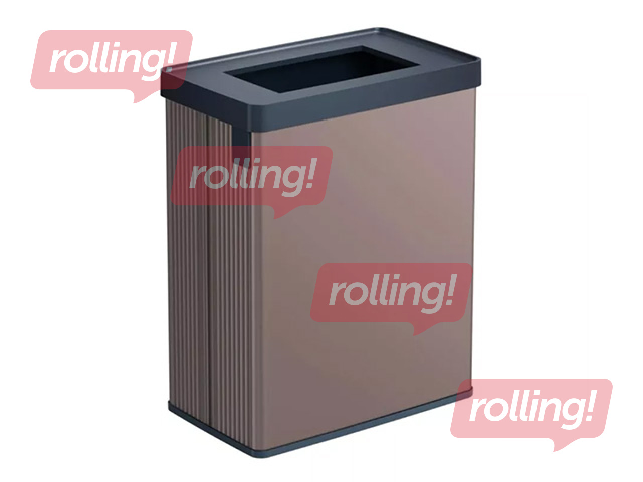 Prügikast Curver Verto High, pärlroosa, 54l