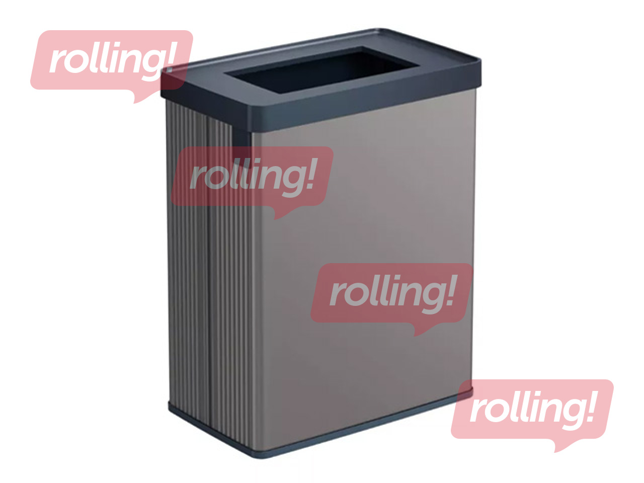 Мусорное ведро Curver, Verto Recycle, жемчужно-серое, 54л