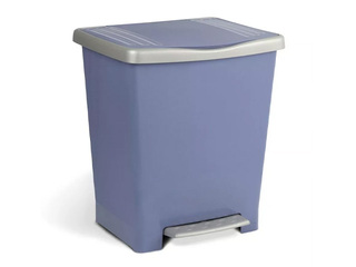 Waste bin Tatay Millenium, with pedal, blue, 23l