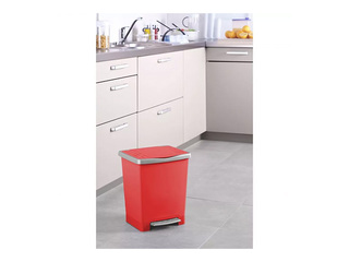 Prügikast Tatay Millenium, pedaaliga, punane, 23l