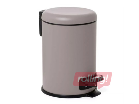 Мусорное ведро Tatay Nordic, из нержавеющей стали, коричневое, 3l