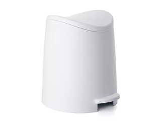 Waste bin Tatay Standard, plastic, white, 3l
