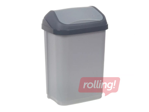 Prügikast Keeeper Swantje, hall, 10l, plastik