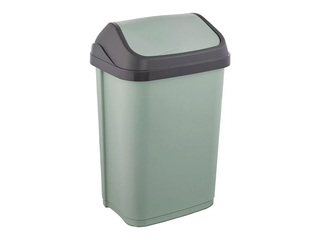 Dustbin Keeeper Swantje, green, 10l, plastic