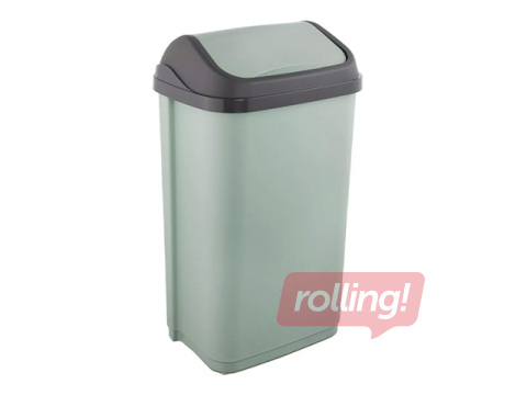 Prügikast Keeeper Swantje, roheline, 50l, plastik