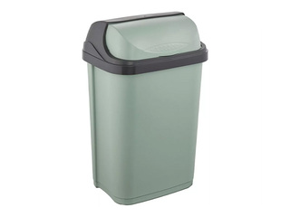 Waste bin Keeeper Rasmus, plastic, green, 25l