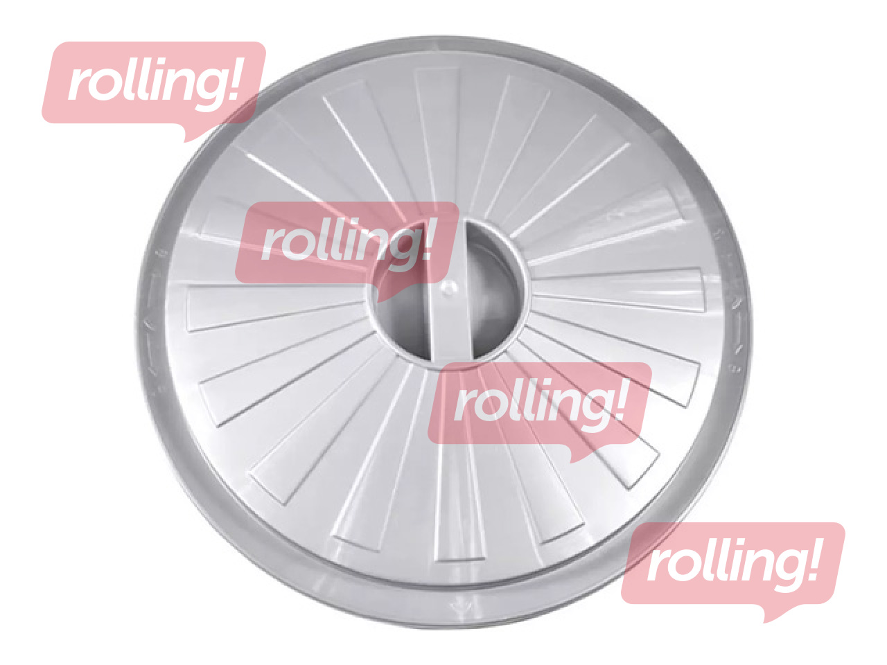 Мусорное ведро Keeeper Mats Maxi, пластмасса, серое, 50л